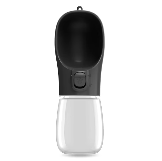Pet Travel Water Bottle with Food Storage & Bowl