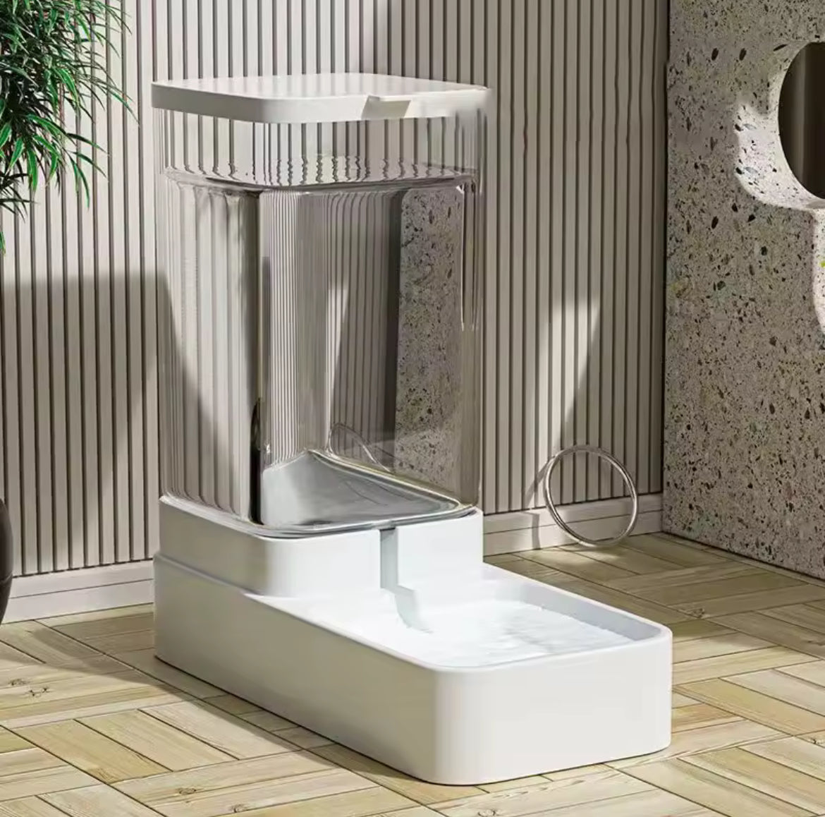 Automatic Dog Feeder & Water Dispenser – Gravity Pet Food and Water Station